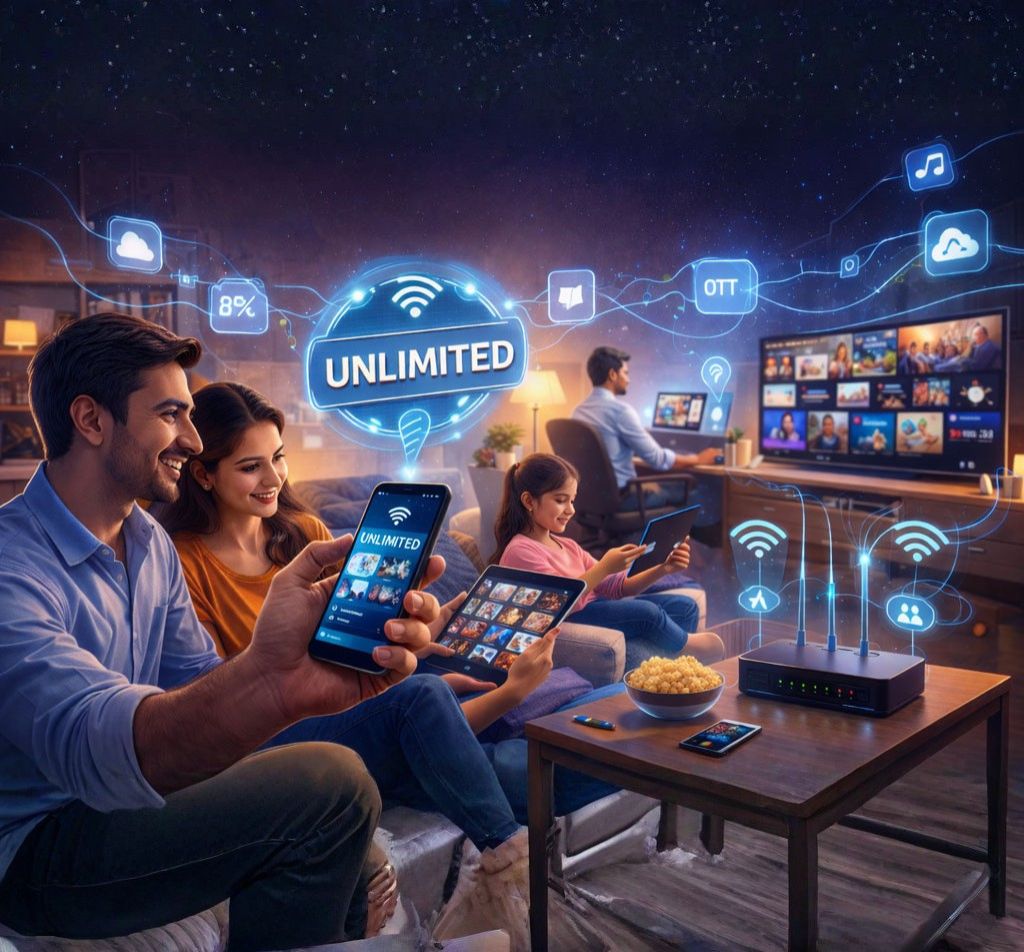 How Unlimited Broadband Plans Are Changing the Way India Stays Connected